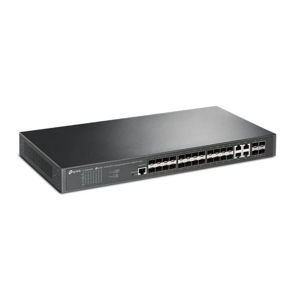 TP-Link SG3428XF Omada 24-Port SFP L2+ Managed Switch with 4 10GE SFP+ Slots