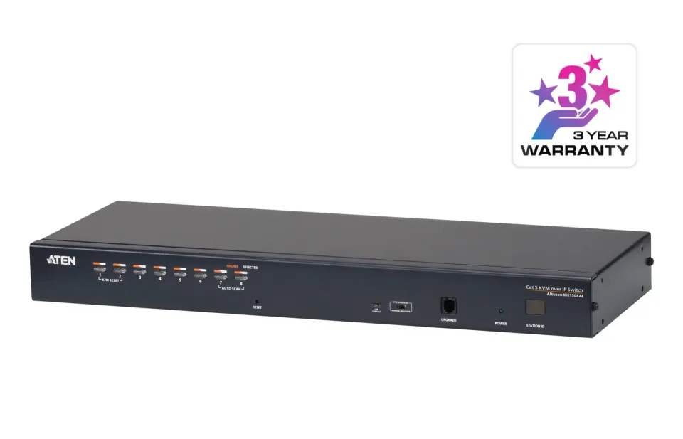 ATEN KH-1508Ai CAT5 KVM 8-port Over the NET