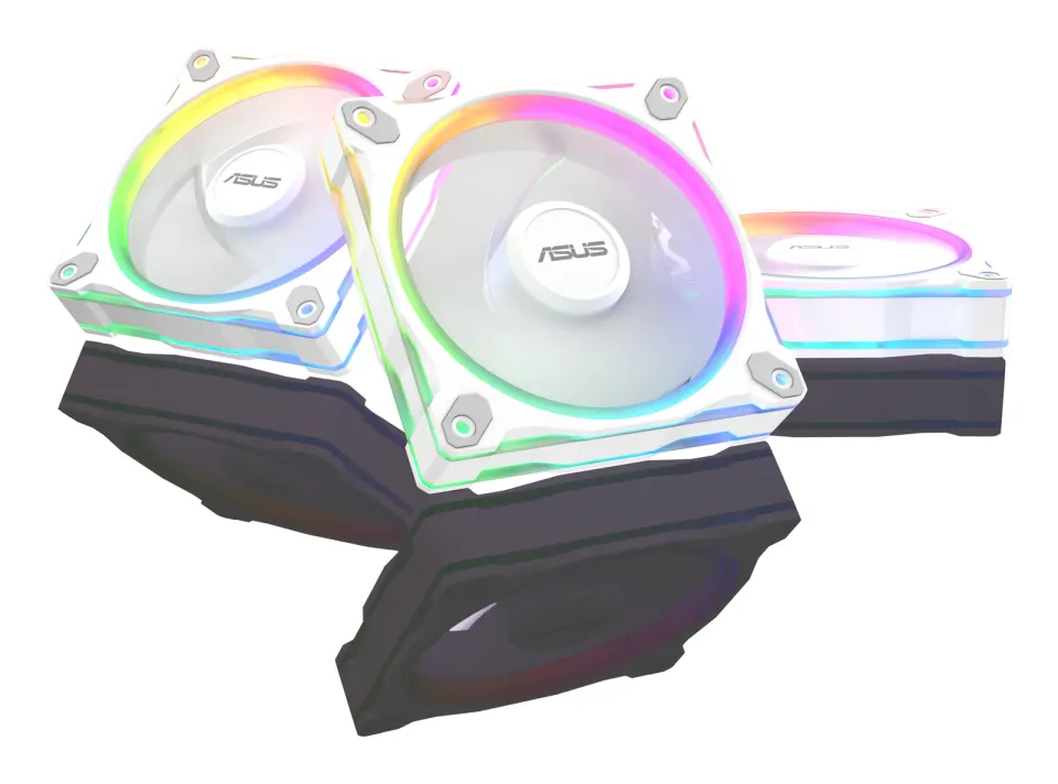 ASUS Ventilátor PRIME MR120 ARGB, 3x120mm, bílá