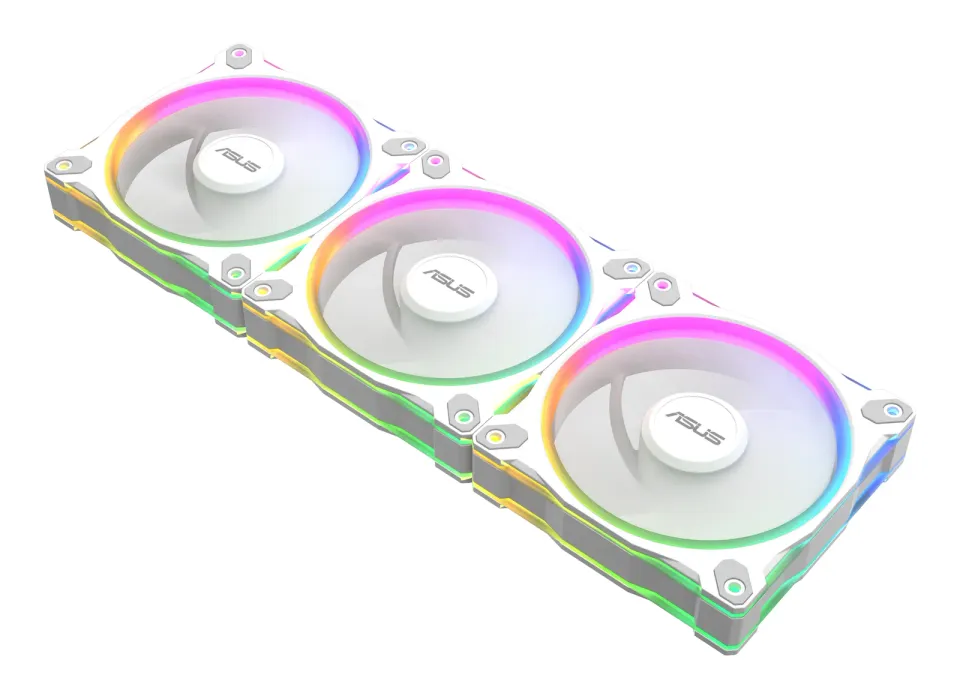 ASUS Ventilátor PRIME MR120 ARGB, 3x120mm, bílá