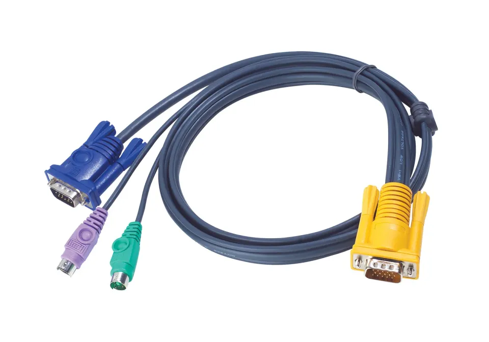 ATEN integrovaný kabel 2L-5203P pro KVM PS/2 3 metry