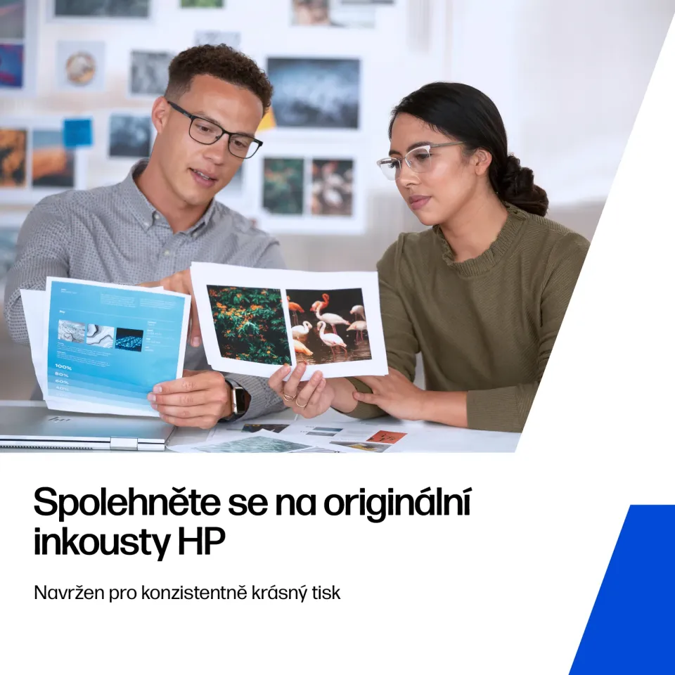 HP 308 Tříbarevná originální inkoustová kazeta