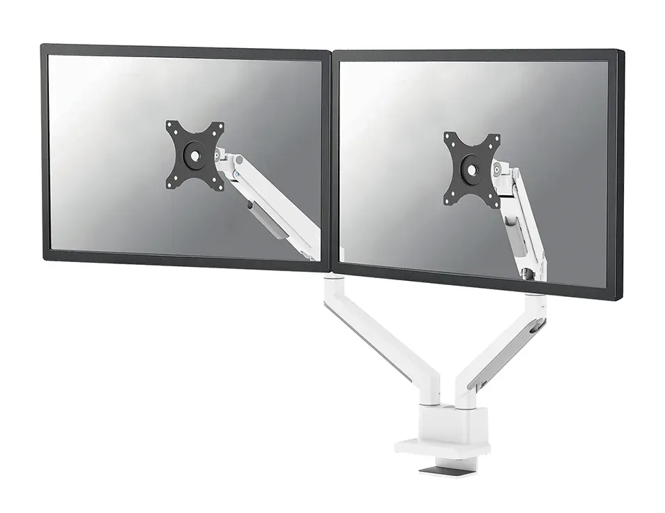Neomounts DS70-250WH2 Neomounts NEXT Slim Desk Mount, double display (topfix clamp/grommet), white