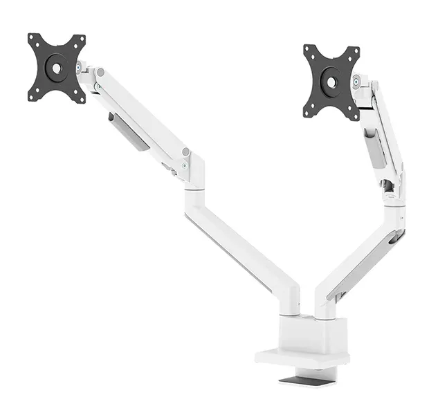 Neomounts DS70-250WH2 Neomounts NEXT Slim Desk Mount, double display (topfix clamp/grommet), white