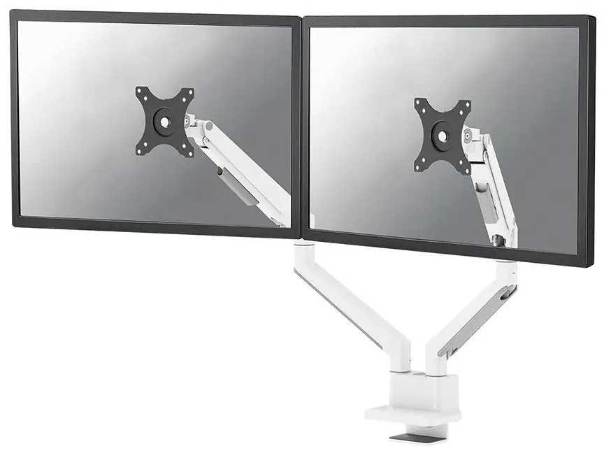Neomounts DS70-250WH2 Neomounts NEXT Slim Desk Mount, double display (topfix clamp/grommet), white
