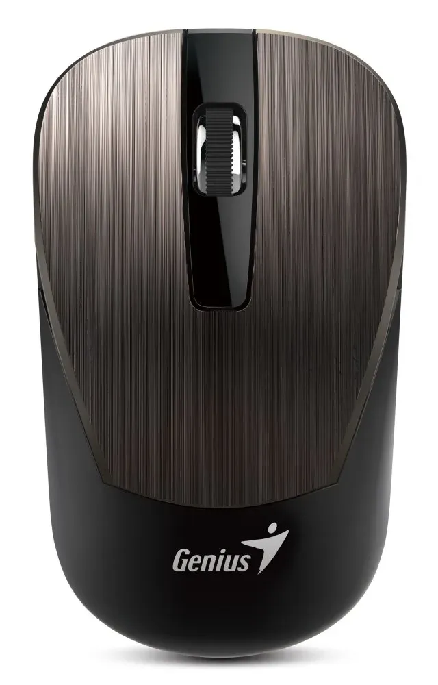 GENIUS myš NX-7015 Wireless,blue-eye senzor 1600dpi, USB čokoládová