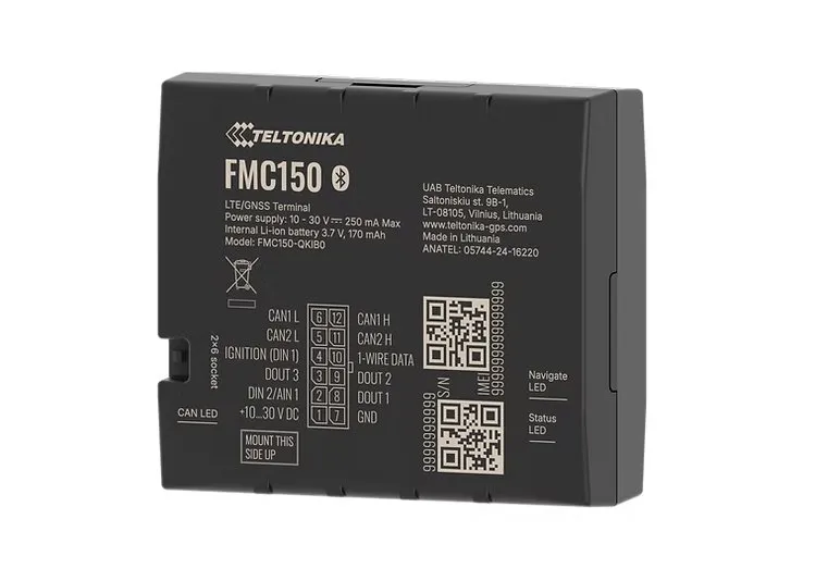 TELTONIKA TELEMATICS FMC150 – pokročilý GPS lokátor s podporou 4G LTE Cat 1 a in