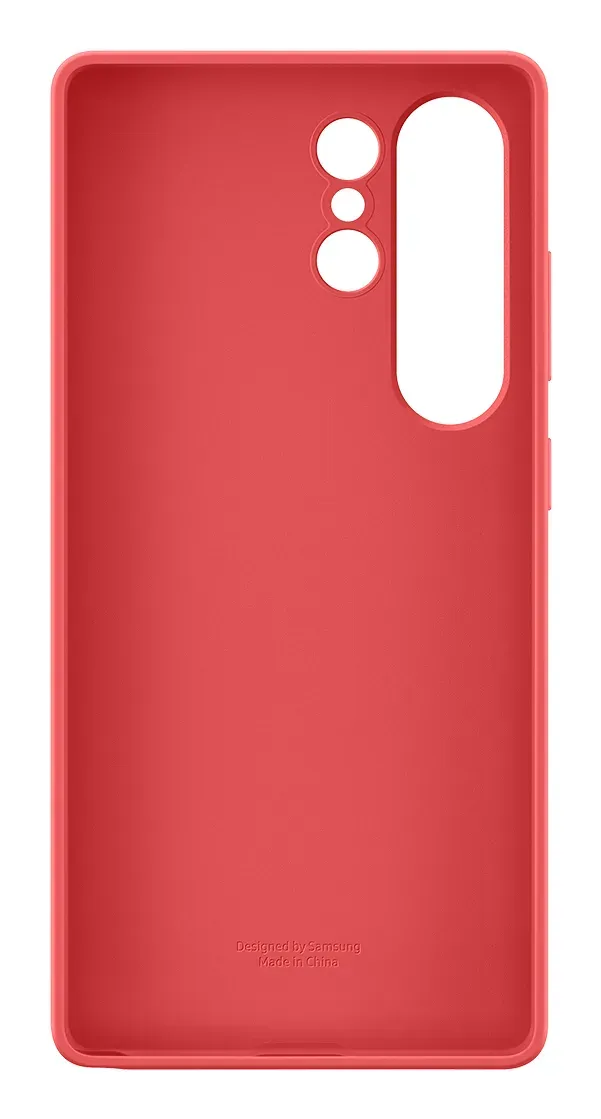 Samsung Silikonový zadní kryt pro Galaxy S25 Ultra Red