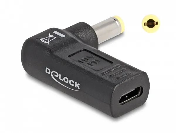 Delock Adaptér na kabel na nabíjení laptopu, ze zásuvky USB Type-C na zástrčku 5