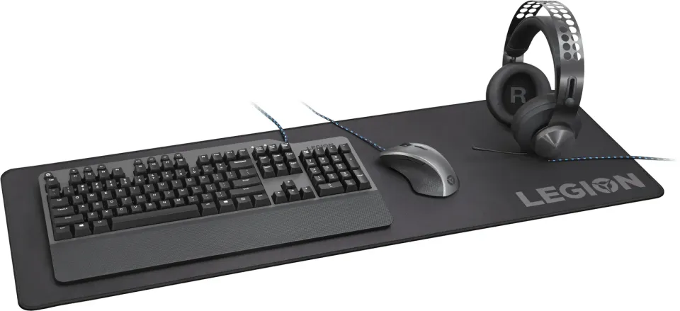Lenovo podložka pod myš CONS Herní Legion XL Cloth (černá)