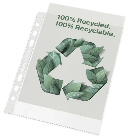LEITZ Recyklované euroobaly Esselte A5, 70mic, krabice 100ks