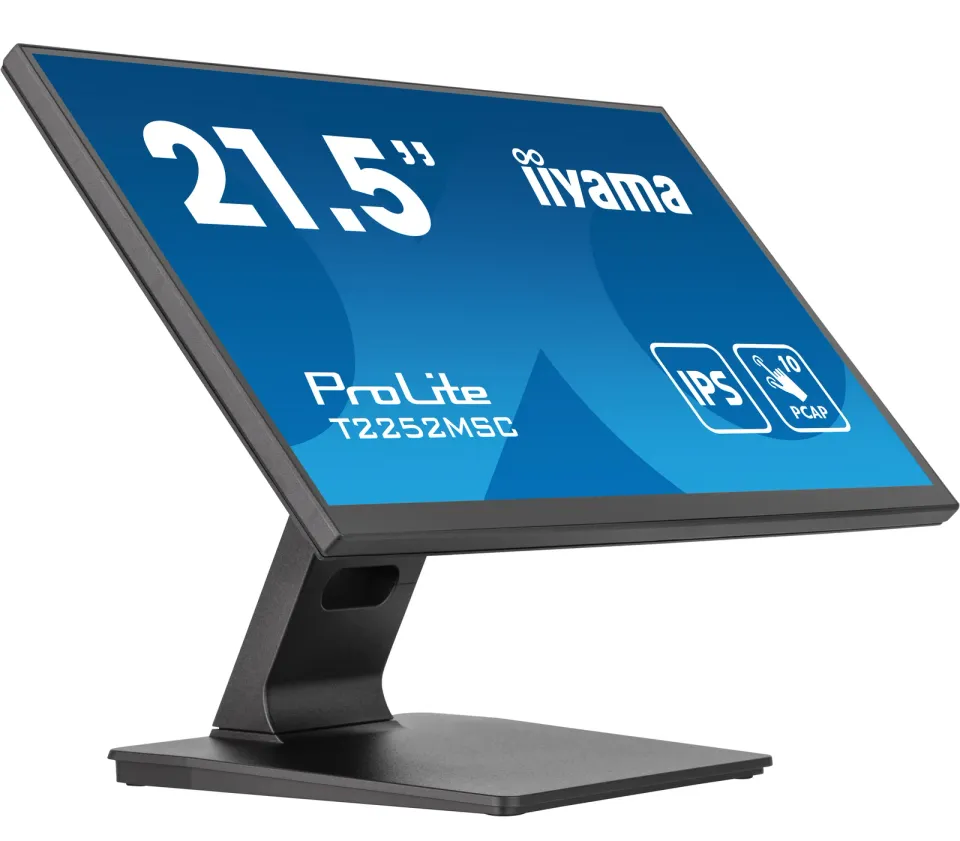 22" LCD iiyama T2252MSC-B2: IPS,FHD,10P,DP,HDMI
