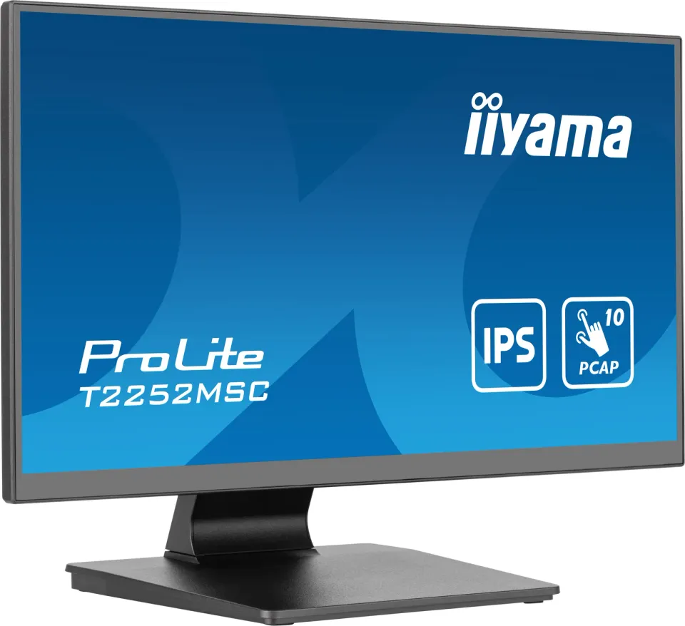 22" LCD iiyama T2252MSC-B2: IPS,FHD,10P,DP,HDMI