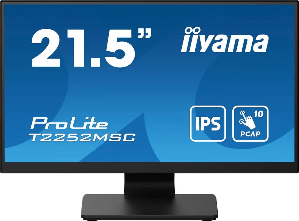 22" LCD iiyama T2252MSC-B2: IPS,FHD,10P,DP,HDMI