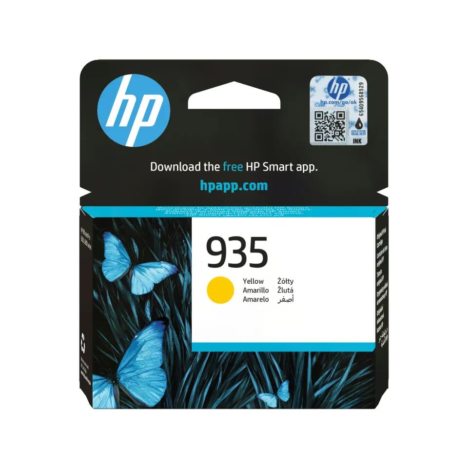 HP C2P22AE originální náplň žlutá č.935 cca 400 stran (yellow, pro HP OfficeJet 6830, 6820, 6220, 6230)