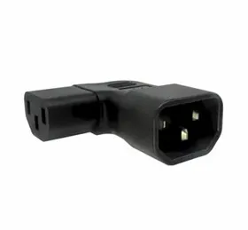 PremiumCord Adaptér úhlový na stranu IEC C13 female na IEC C14 male, napětí 230V