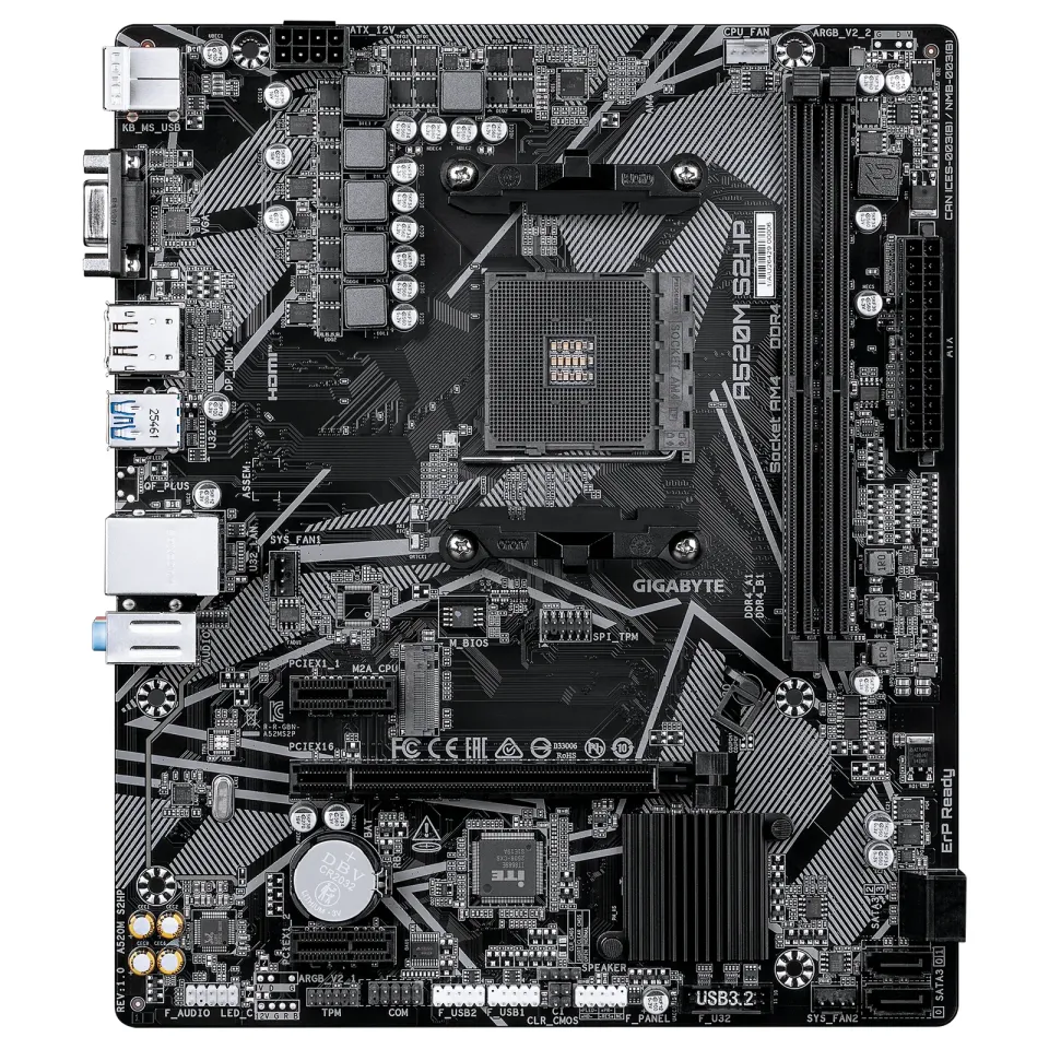 GIGABYTE A520M S2HP/AM4/mATX