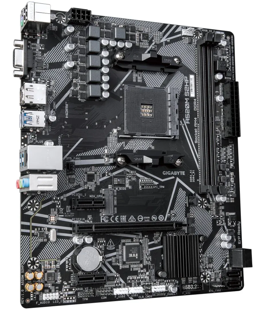 GIGABYTE A520M S2HP/AM4/mATX