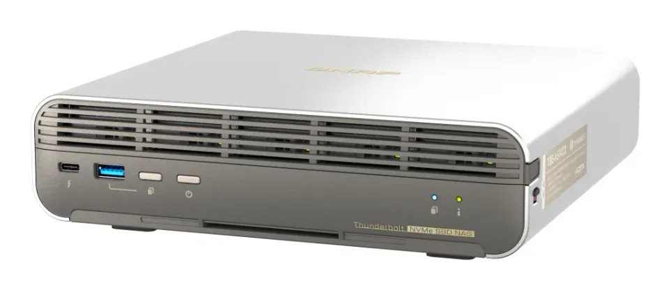 QNAP TBS-h574TX-i5U-16G (10core, 16GB RAM, 5x E1.S/ M.2 slot, 1x 2,5GbE, 1x 10GbE, 2x Thunderbolt 4)