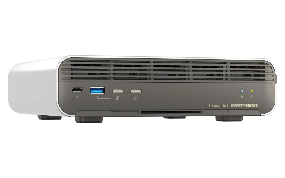 QNAP TBS-h574TX-i5U-16G (10core, 16GB RAM, 5x E1.S/ M.2 slot, 1x 2,5GbE, 1x 10GbE, 2x Thunderbolt 4)