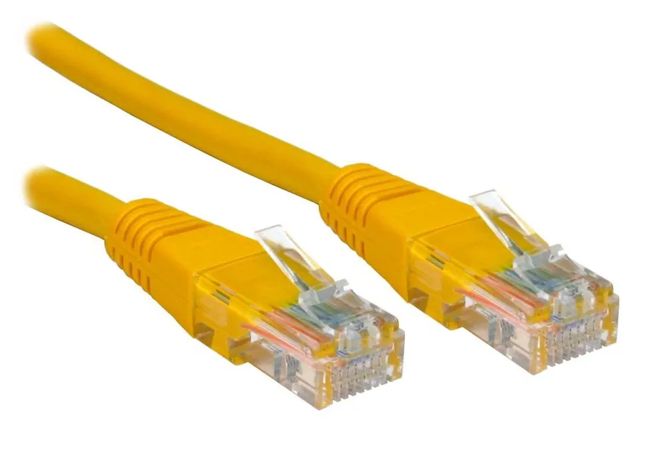 XtendLan Patch kabel Cat6 UTP 3m - žlutý
