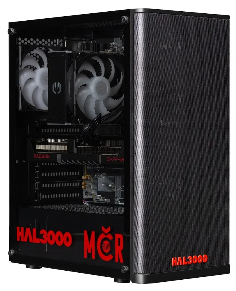 HAL3000 MČR Finale Pro / AMD Ryzen 5 7600/ 32GB DDR5/ RX 9070 GRE/ 1TB PCIe4 SSD/ WiFi/ W11