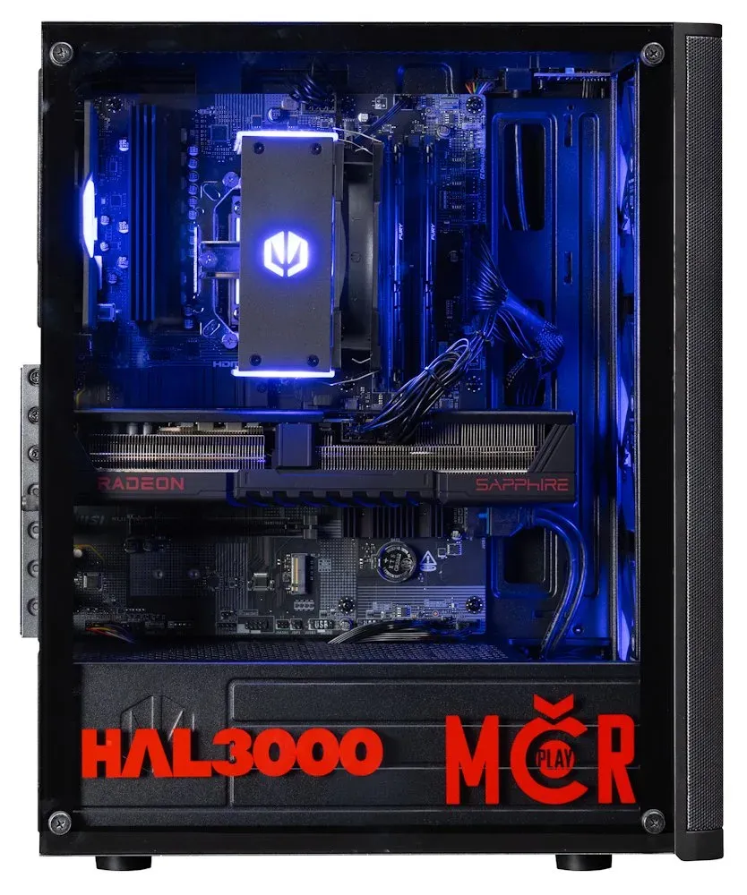 HAL3000 MČR Finale Pro / AMD Ryzen 5 7600/ 32GB DDR5/ RX 9070 GRE/ 1TB PCIe4 SSD/ WiFi/ W11