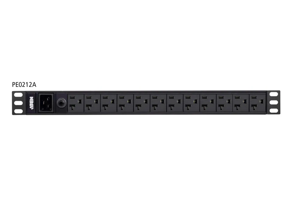 Aten PE0212 Základní řada PDU 16A Vstup C20 Výstup 12x C13