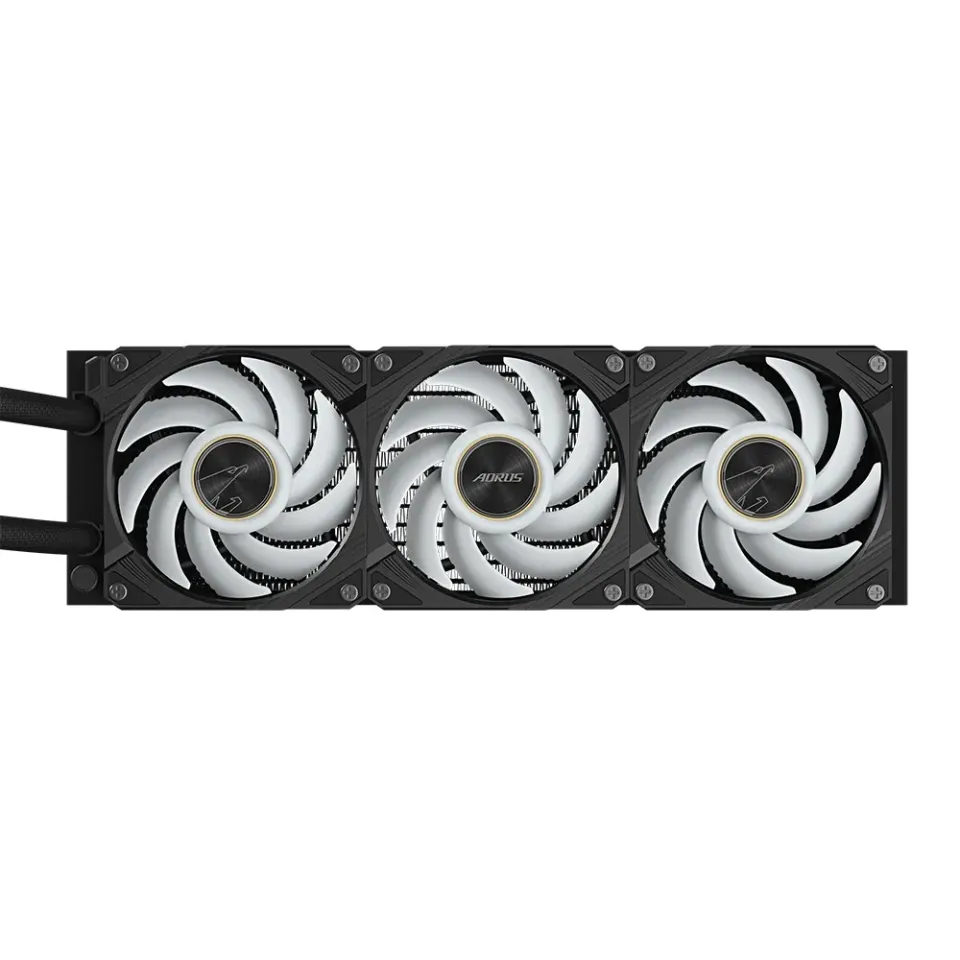 GIGABYTE vodní chladič AORUS WATERFORCE X II 360 120mm ARGB, LCD displej