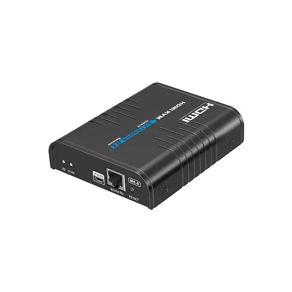 XtendLan HDMI přenos po LAN, pouze přijímač, UDP/Multicast, 100Mbps@1080p, přenos USB, funkce KVM