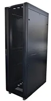 LEXI-Net 19" stojanový rozvaděč 42U 800x1000 rozebiratelný, kolečka, 1000kg, perforované dveře, černý