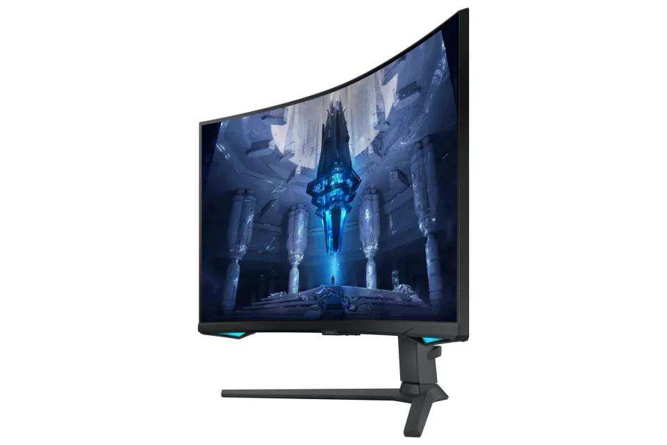 SAMSUNG MT LED LCD Gaming Monitor 32" Odyssey G7 Neo - Quantum Matrix Tech. (mini LED), 4K, Prohnutý 1000R, 3,440x1440