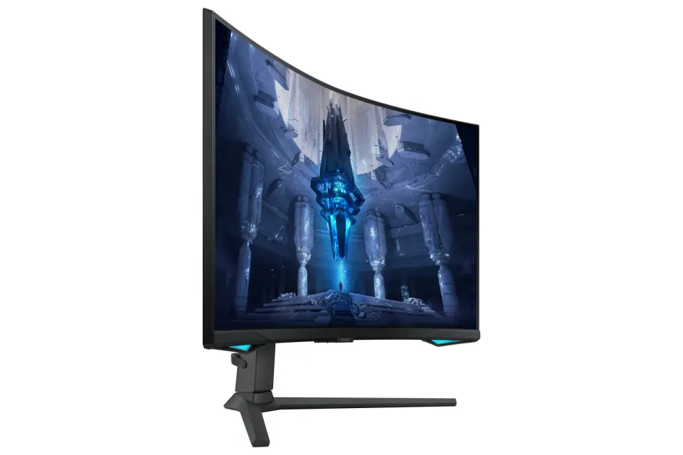 SAMSUNG MT LED LCD Gaming Monitor 32" Odyssey G7 Neo - Quantum Matrix Tech. (mini LED), 4K, Prohnutý 1000R, 3,440x1440