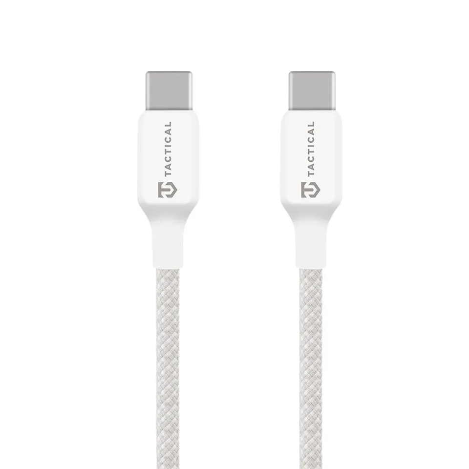 Tactical Stitch Thread Cable USB-C/USB-C 2m White