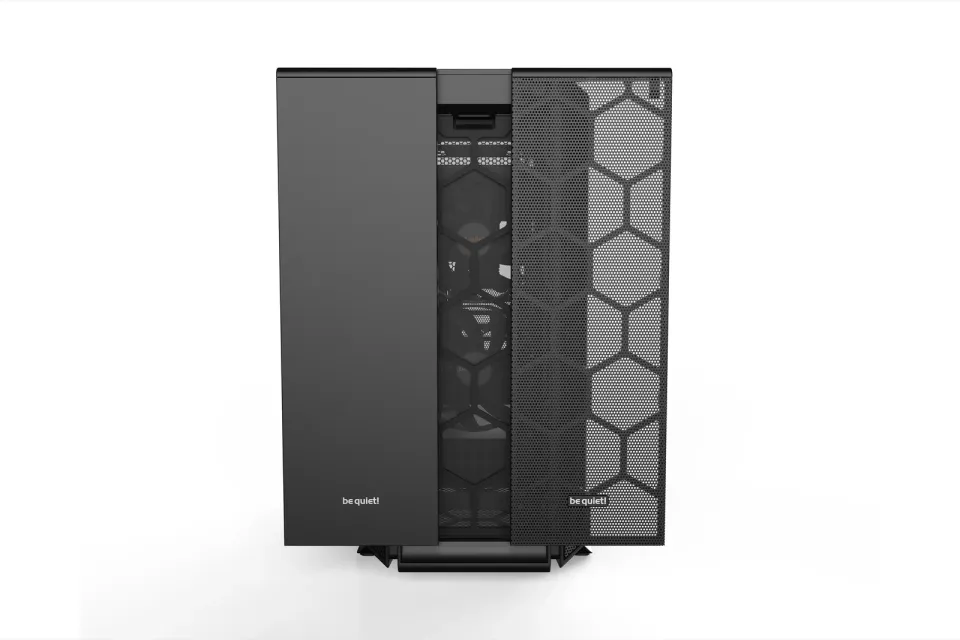 Be quiet! skříň SILENT BASE 802 Window / MidT / bez zdroje / 1x USB-C + 2x USB3.0 / průhledná bočnice / černá