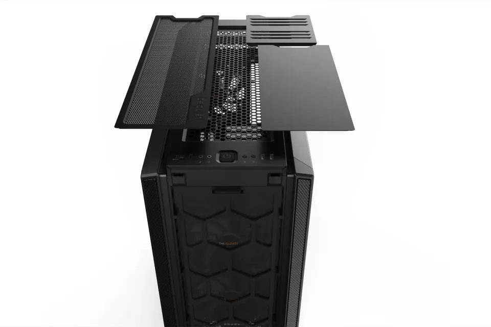 Be quiet! skříň SILENT BASE 802 Window / MidT / bez zdroje / 1x USB-C + 2x USB3.0 / průhledná bočnice / černá