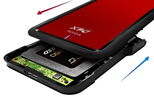 ADATA EX500 externí box pro HDD/SSD 2,5"