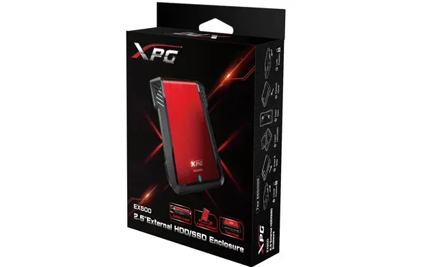 ADATA EX500 externí box pro HDD/SSD 2,5"