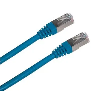 Patch cord FTP cat5e 1M modrý