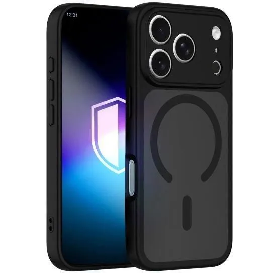 3mk ochranný kryt Misty MagCase Black pro Apple iPhone 17 Pro / 18 Pro