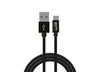 WG - Datový kabel Type-C na USB-A, 1 metr, černá