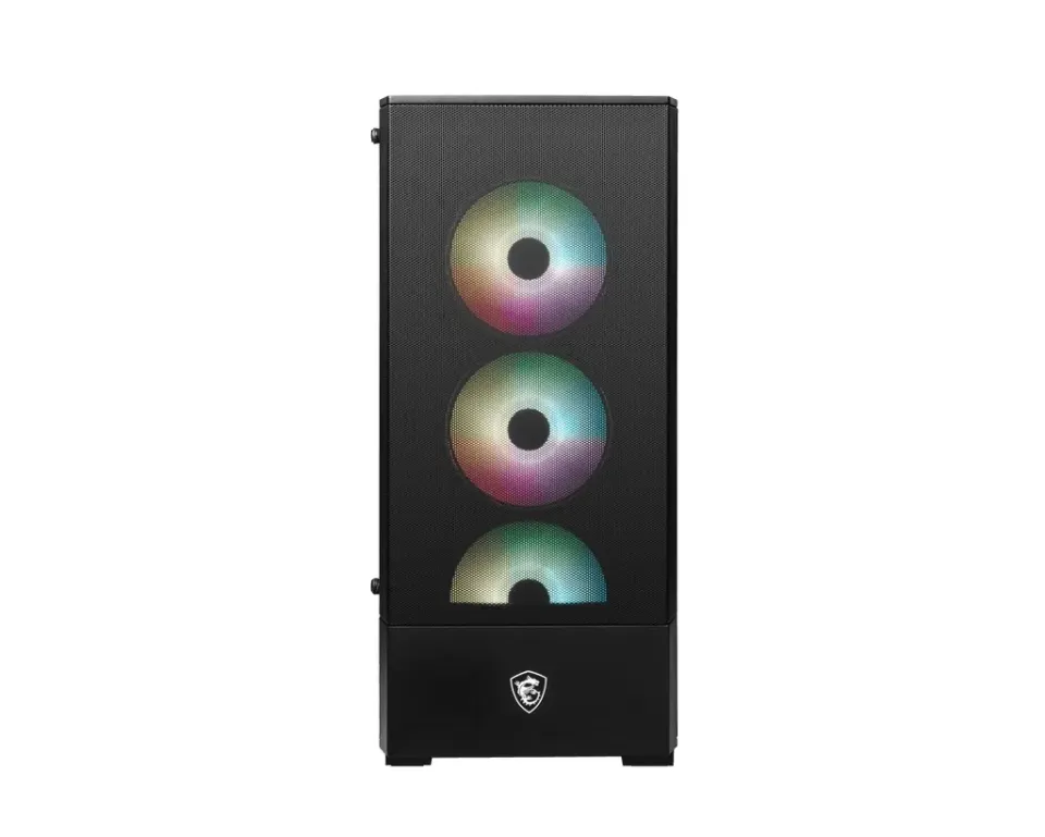 MSI MAG FORGE 112R/Midi Tower/Transpar./Černá