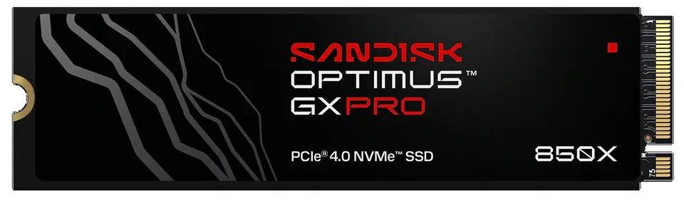SANDISK OPTIMUS GX PRO 850X NVMe 4TB PCIe, Gen4, (R:7300, W:6600MB/s)