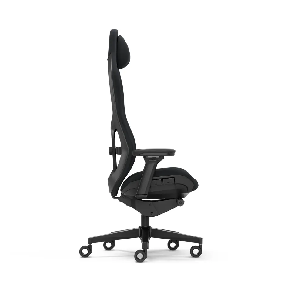 Fractal Design židle Refine Alcantara Dark