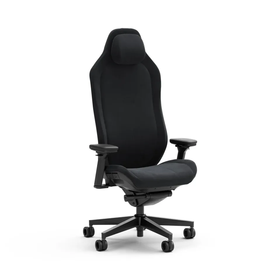 Fractal Design židle Refine Alcantara Dark