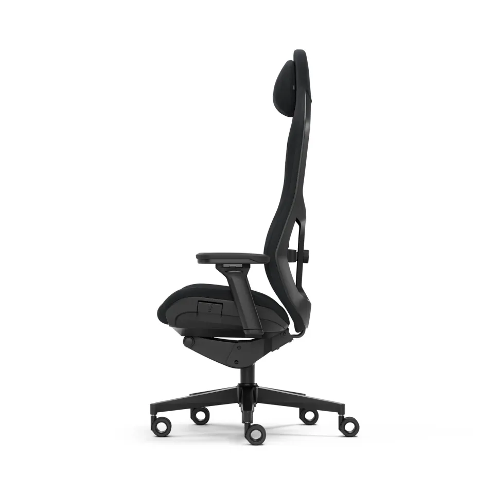 Fractal Design židle Refine Alcantara Dark