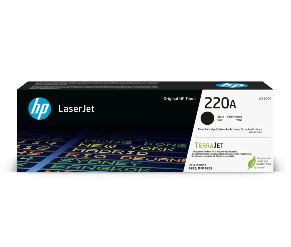 HP W2200A originální toner černý č.220A malý cca 2000 str. (black, pro HP CLJ Pro 4202, 4302)