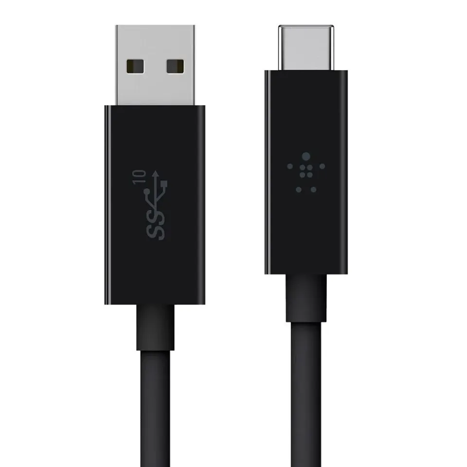 Belkin USB-C/USB-A 3.1 kabel, 0,9m, černý