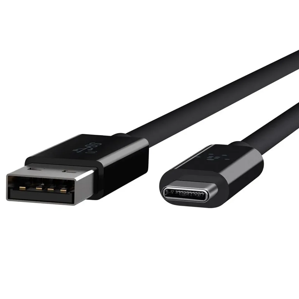Belkin USB-C/USB-A 3.1 kabel, 0,9m, černý