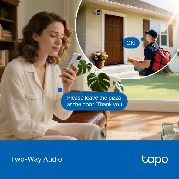 Tapo C575D Outdoo Dual Lens Pan/Tilt Camera